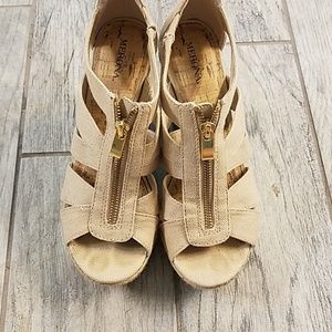 Merona Nude wedges